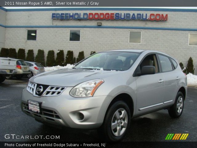 2011 Nissan Rogue S AWD in Silver Ice Metallic