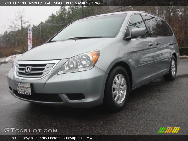 2010 Honda Odyssey EX-L in Slate Green Metallic
