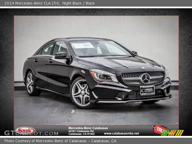 2014 Mercedes-Benz CLA 250 in Night Black