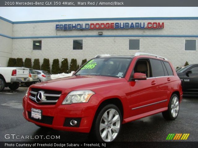 2010 Mercedes-Benz GLK 350 4Matic in Mars Red