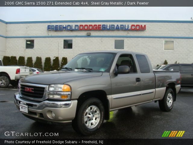 2006 GMC Sierra 1500 Z71 Extended Cab 4x4 in Steel Gray Metallic