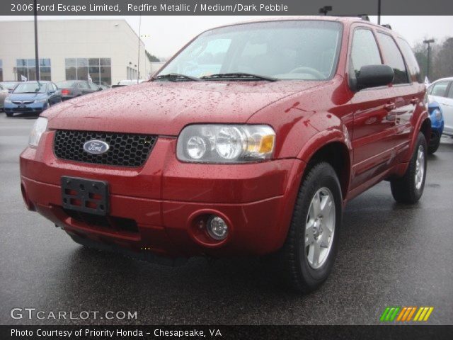 2006 Ford Escape Limited in Redfire Metallic