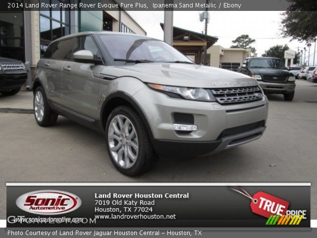 2014 Land Rover Range Rover Evoque Pure Plus in Ipanema Sand Metallic