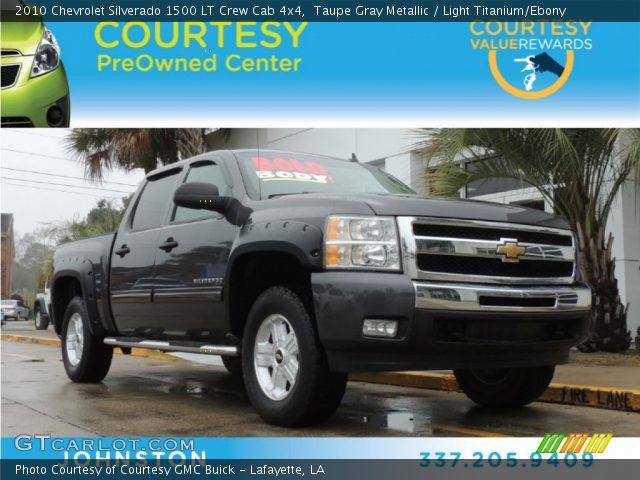 2010 Chevrolet Silverado 1500 LT Crew Cab 4x4 in Taupe Gray Metallic