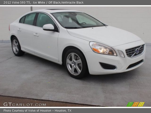 2012 Volvo S60 T5 in Ice White
