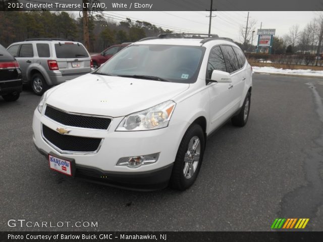 2012 Chevrolet Traverse LT AWD in White