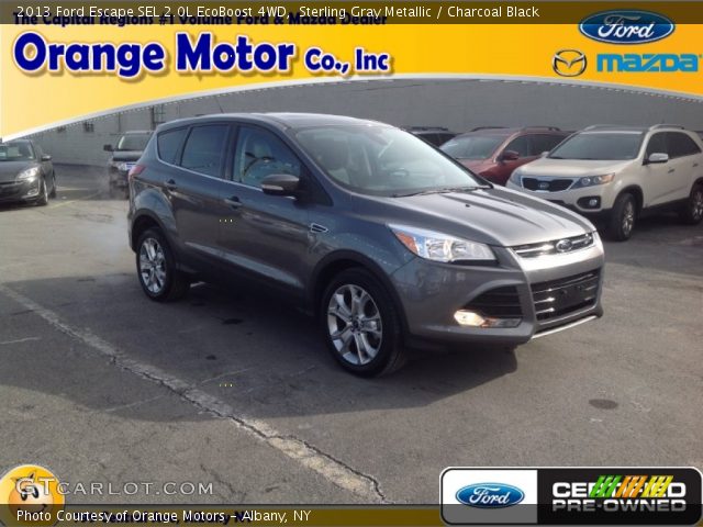 2013 Ford Escape SEL 2.0L EcoBoost 4WD in Sterling Gray Metallic