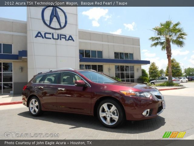 2012 Acura TSX Technology Sport Wagon in Basque Red Pearl