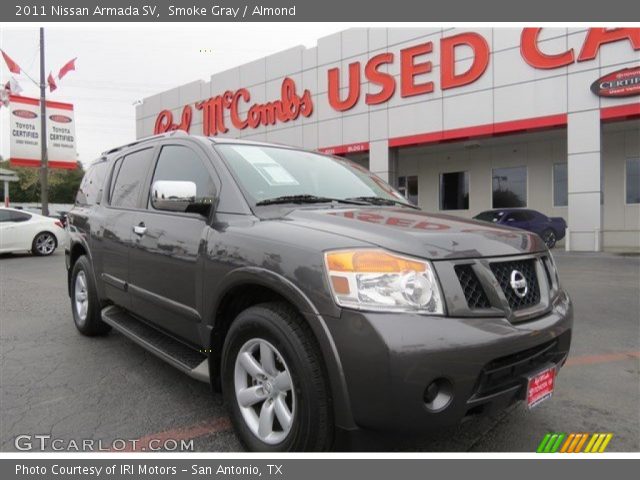2011 Nissan Armada SV in Smoke Gray