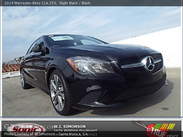 2014 Mercedes-Benz CLA 250 in Night Black