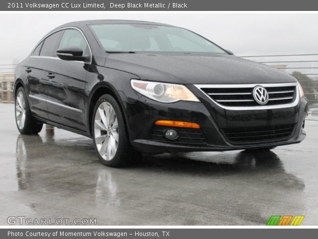 2011 Volkswagen CC Lux Limited in Deep Black Metallic