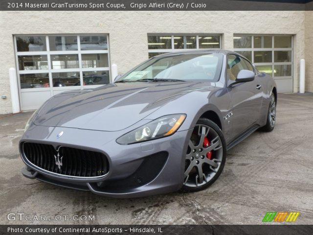 2014 Maserati GranTurismo Sport Coupe in Grigio Alfieri (Grey)