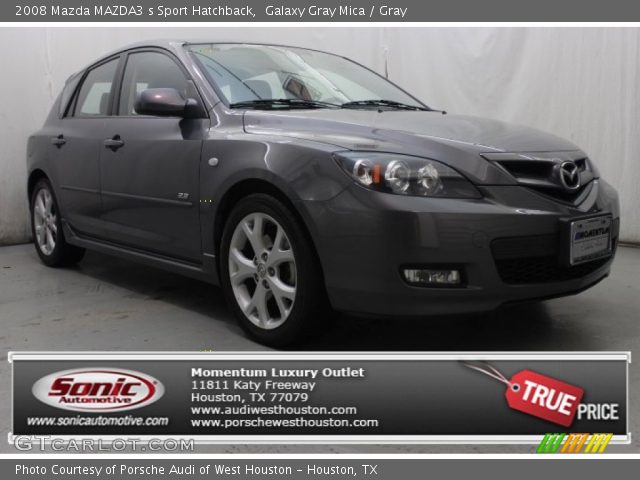 2008 Mazda MAZDA3 s Sport Hatchback in Galaxy Gray Mica
