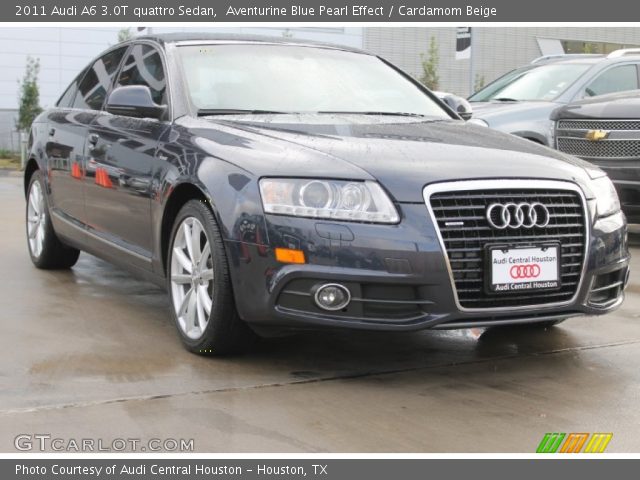 2011 Audi A6 3.0T quattro Sedan in Aventurine Blue Pearl Effect