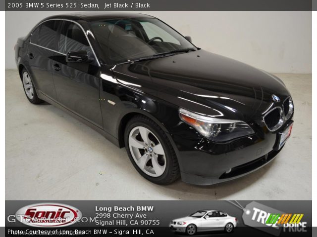 2005 BMW 5 Series 525i Sedan in Jet Black