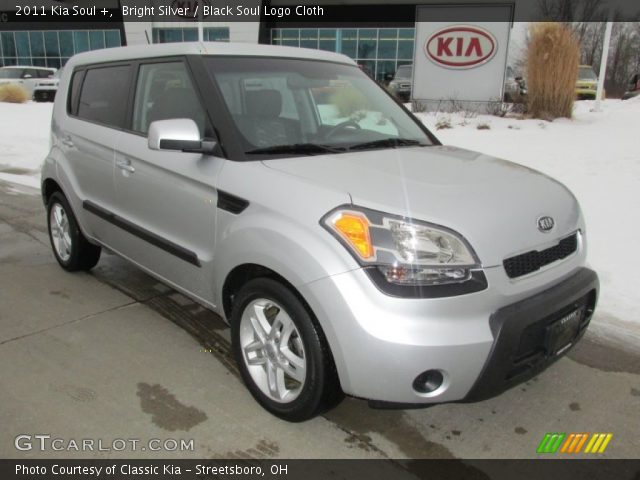 2011 Kia Soul + in Bright Silver