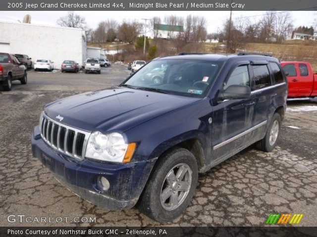 2005 Jeep Grand Cherokee Limited 4x4 in Midnight Blue Pearl