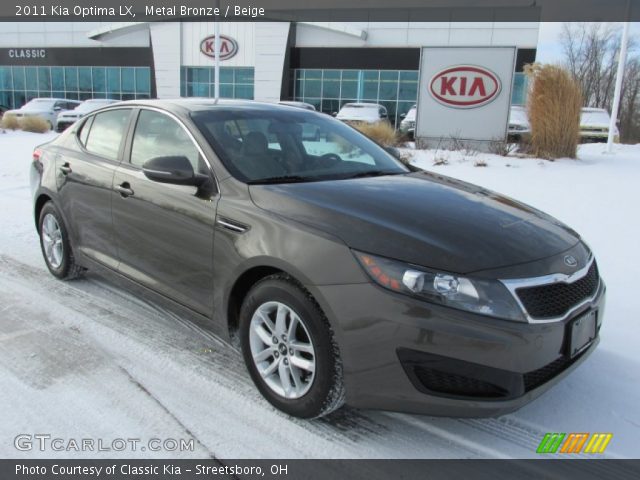 2011 Kia Optima LX in Metal Bronze