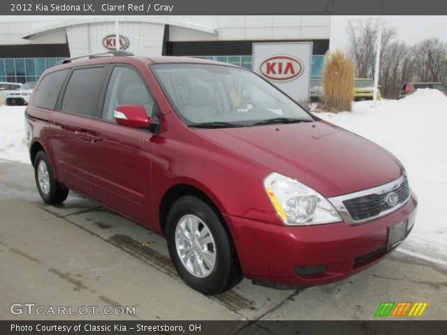 2012 Kia Sedona LX in Claret Red