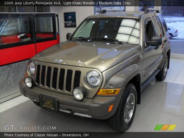2006 Jeep Liberty Renegade 4x4 in Light Khaki Metallic