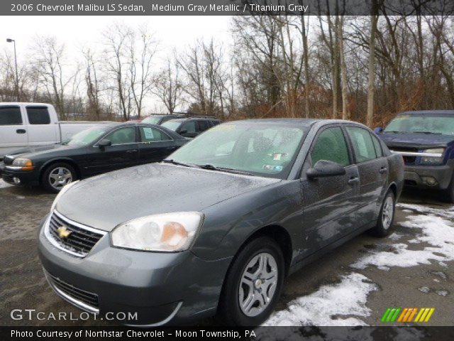 2006 Chevrolet Malibu LS Sedan in Medium Gray Metallic