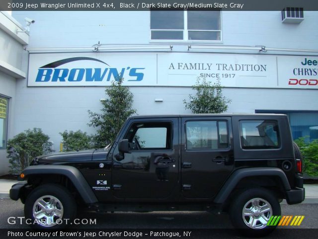 2009 Jeep Wrangler Unlimited X 4x4 in Black