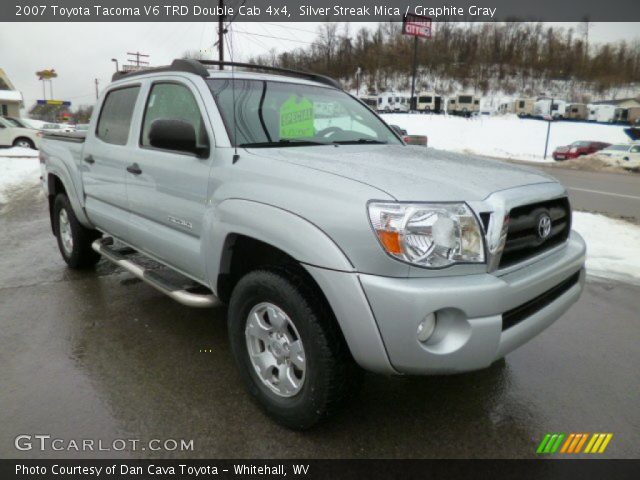 2007 Toyota Tacoma V6 TRD Double Cab 4x4 in Silver Streak Mica