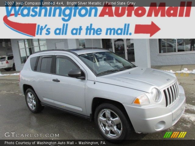 2007 Jeep Compass Limited 4x4 in Bright Silver Metallic