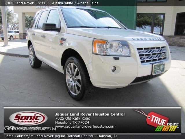 2008 Land Rover LR2 HSE in Alaska White