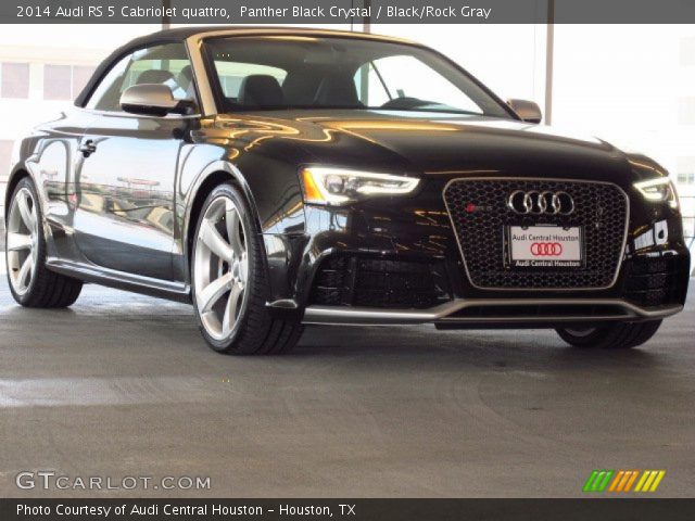 2014 Audi RS 5 Cabriolet quattro in Panther Black Crystal