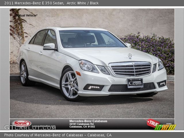 2011 Mercedes-Benz E 350 Sedan in Arctic White