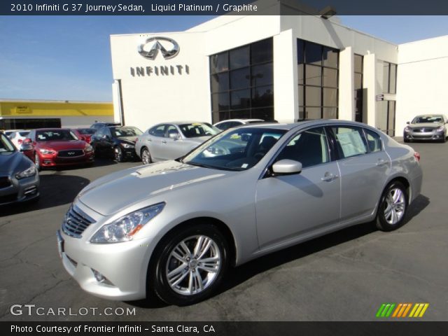 2010 Infiniti G 37 Journey Sedan in Liquid Platinum