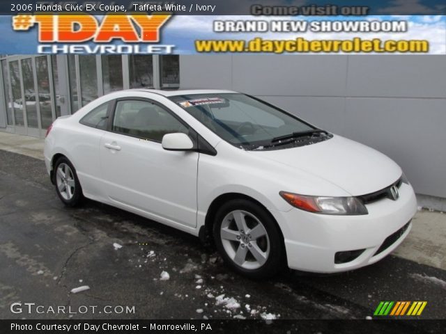 2006 Honda Civic EX Coupe in Taffeta White