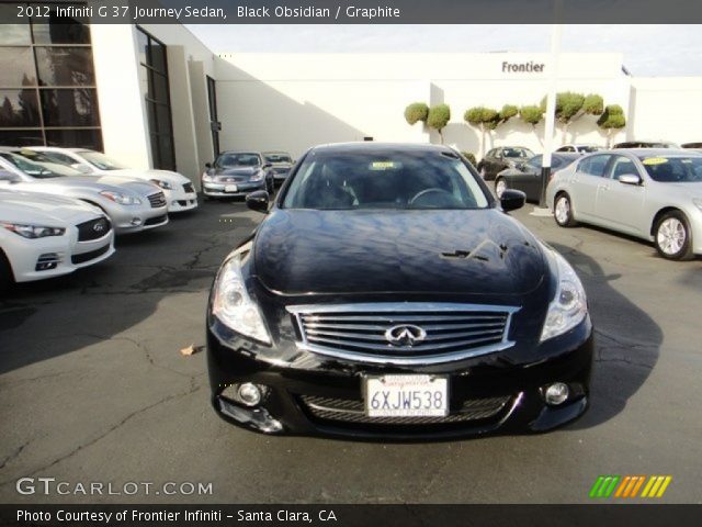 2012 Infiniti G 37 Journey Sedan in Black Obsidian