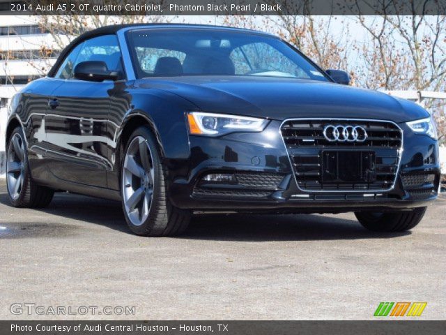 2014 Audi A5 2.0T quattro Cabriolet in Phantom Black Pearl