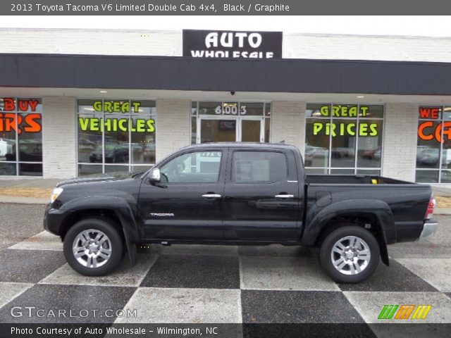2013 Toyota Tacoma V6 Limited Double Cab 4x4 in Black