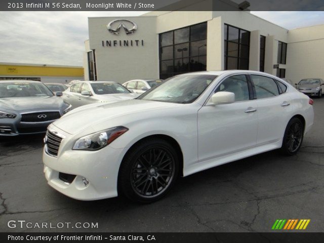 2013 Infiniti M 56 Sedan in Moonlight White