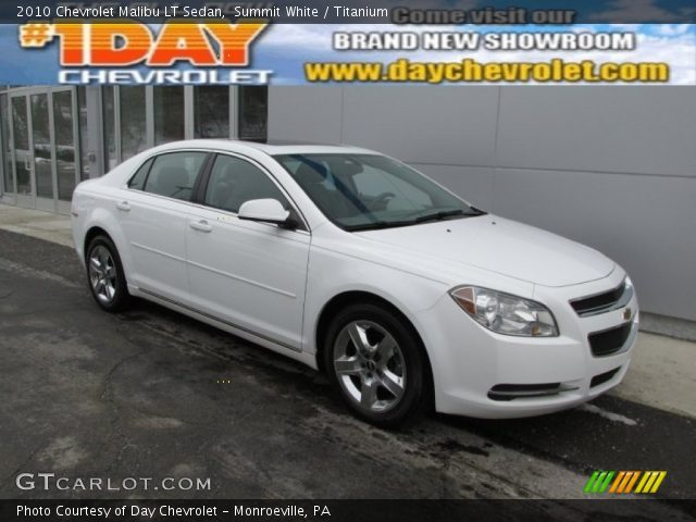 2010 Chevrolet Malibu LT Sedan in Summit White