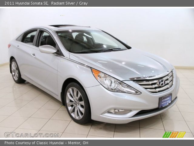 2011 Hyundai Sonata SE in Radiant Silver