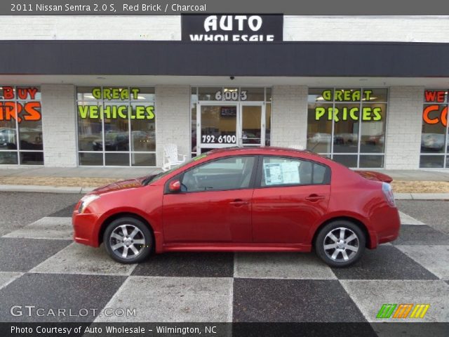 2011 Nissan Sentra 2.0 S in Red Brick