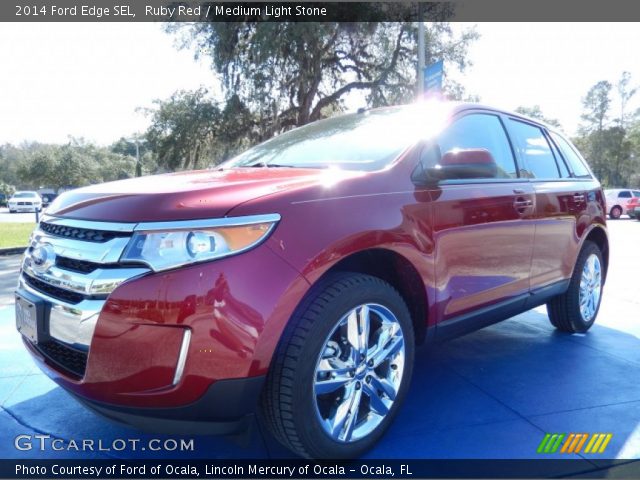2014 Ford Edge SEL in Ruby Red