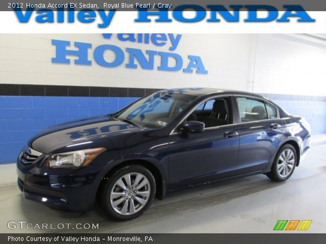 2012 Honda Accord EX Sedan in Royal Blue Pearl