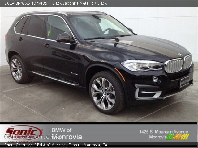 2014 BMW X5 sDrive35i in Black Sapphire Metallic