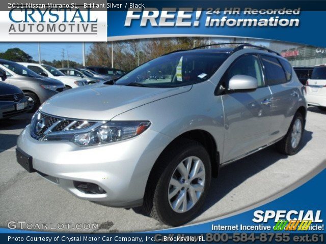 2011 Nissan Murano SL in Brilliant Silver