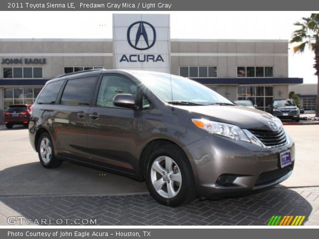 2011 Toyota Sienna LE in Predawn Gray Mica