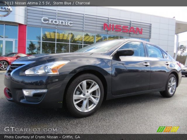 2013 Nissan Altima 2.5 SV in Storm Blue