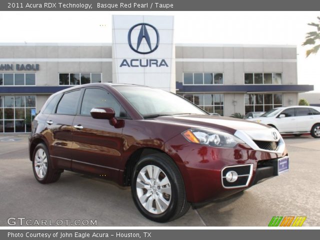 2011 Acura RDX Technology in Basque Red Pearl
