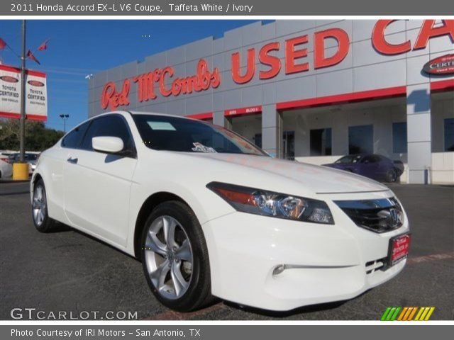 2011 Honda Accord EX-L V6 Coupe in Taffeta White