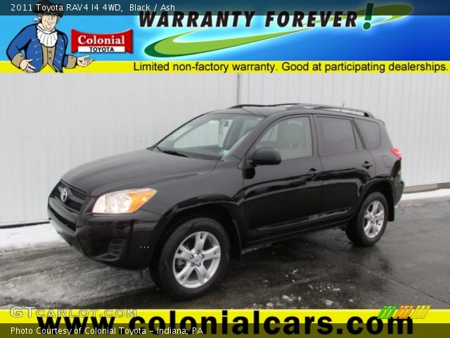 2011 Toyota RAV4 I4 4WD in Black