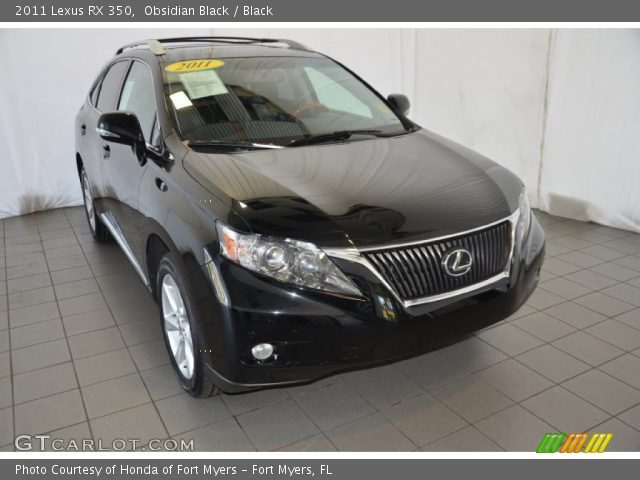 2011 Lexus RX 350 in Obsidian Black